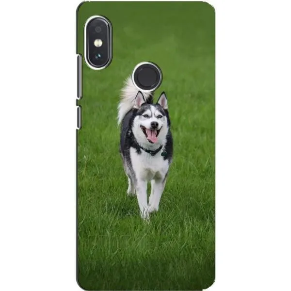 Чохол з принтом «Радісний Хаскі» для Xiaomi Redmi Note 5 Чохол з принтом «Радісний Хаскі» для Xiaomi Redmi Note 5