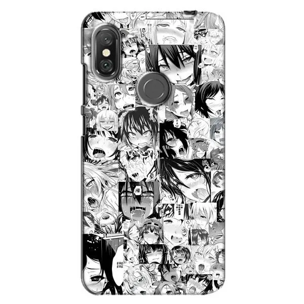 Чохол з принтом «Ahegao manga» для Xiaomi Redmi Note 6 Pro