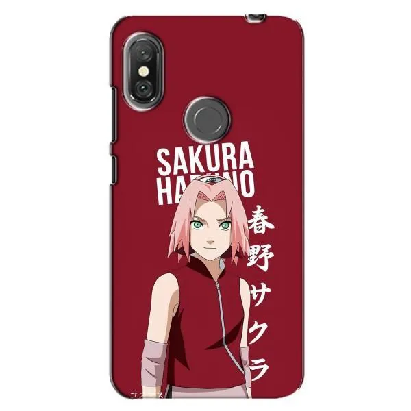 Чохол з принтом «Аніме Сакура» для Xiaomi Redmi Note 6 Pro