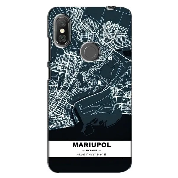 Чехол с принтом «Мариуполь» для Xiaomi Redmi Note 6 Pro