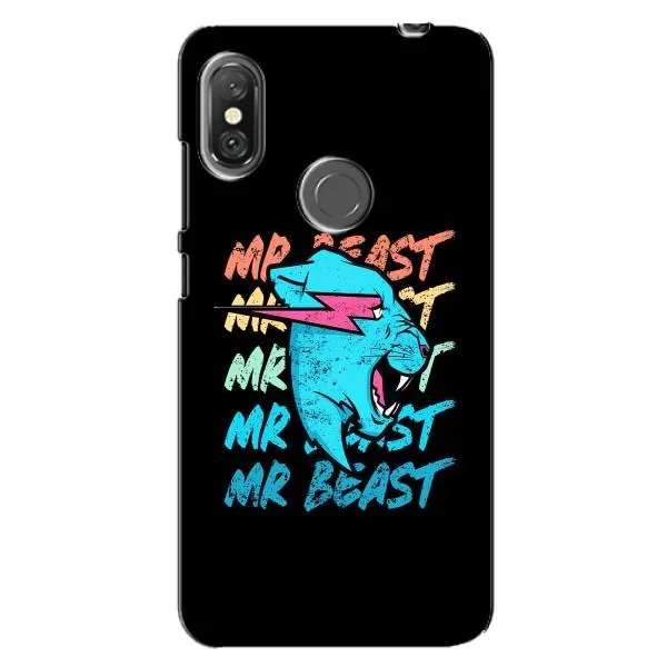 Чохол з принтом «logo Mr beast» для Xiaomi Redmi Note 6 Pro