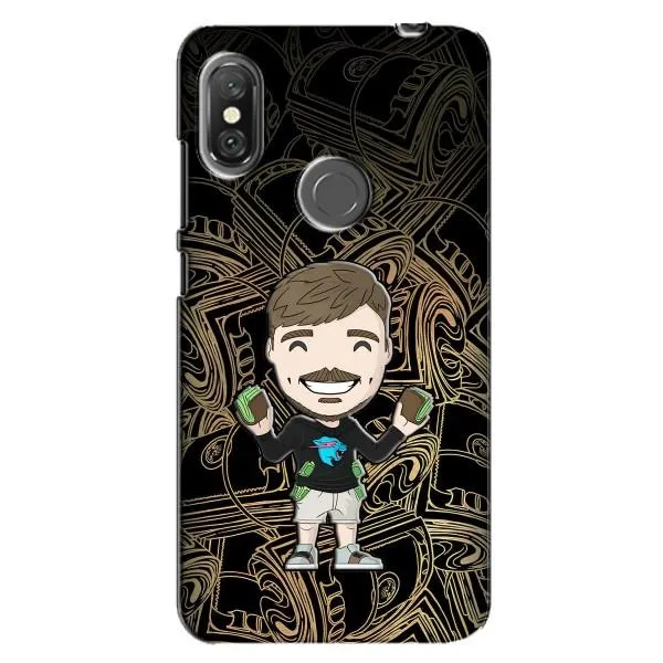 Чохол з принтом «Mister Beast» для Xiaomi Redmi Note 6 Pro