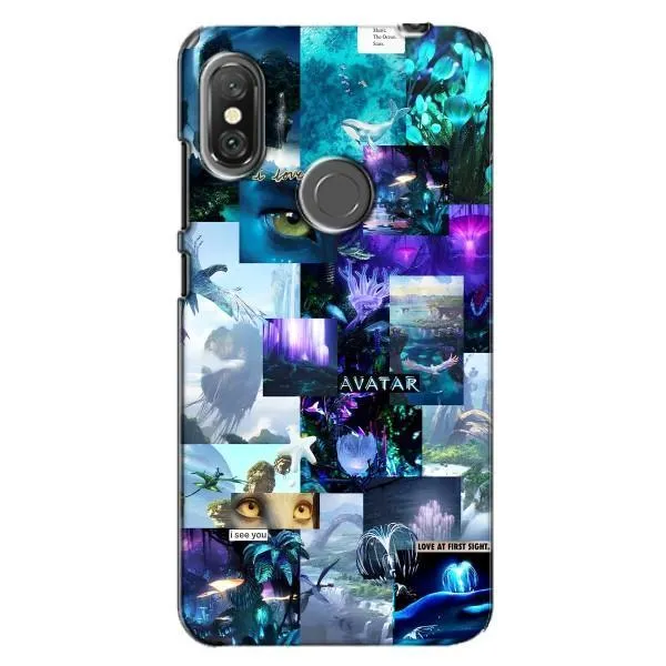 Чохол з принтом «колаж Аватар» для Xiaomi Redmi Note 6 Pro