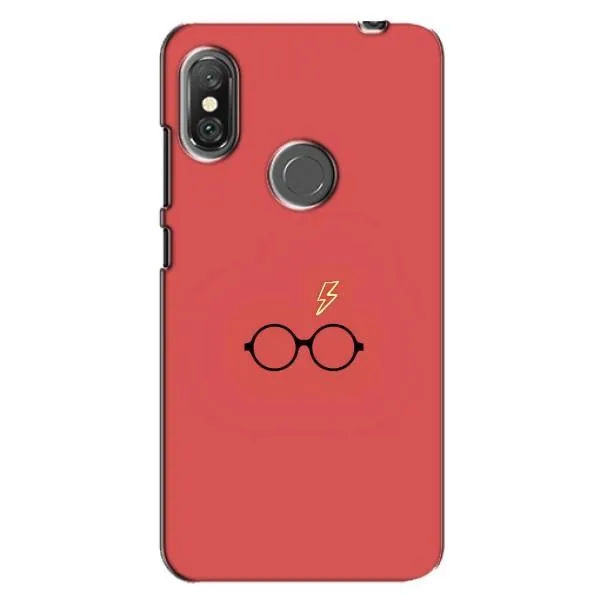 Чохол з принтом «шрам та окуляри» для Xiaomi Redmi Note 6 Pro