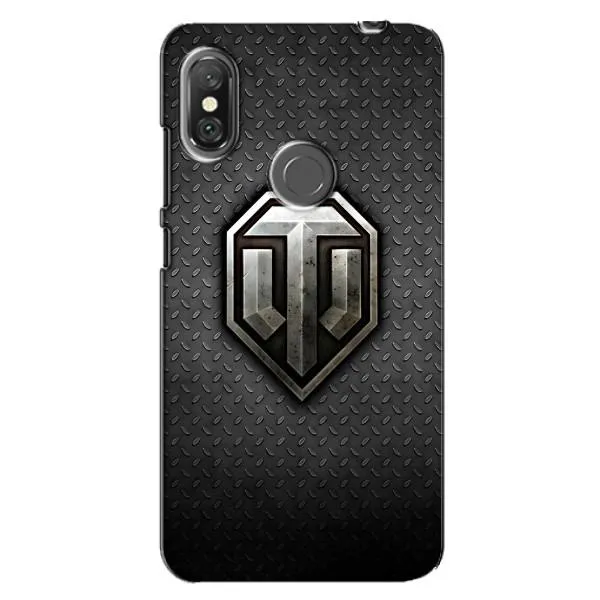 Чохол з принтом «Лого Tanks» для Xiaomi Redmi Note 6 Pro