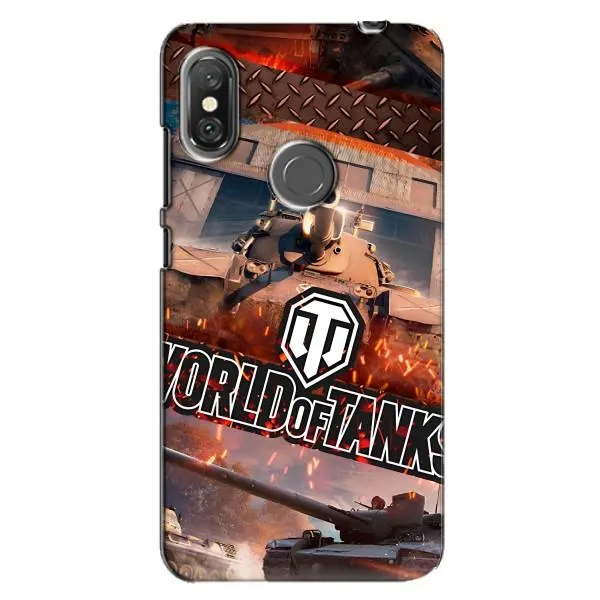 Чохол з принтом «World of Tanks» для Xiaomi Redmi Note 6 Pro