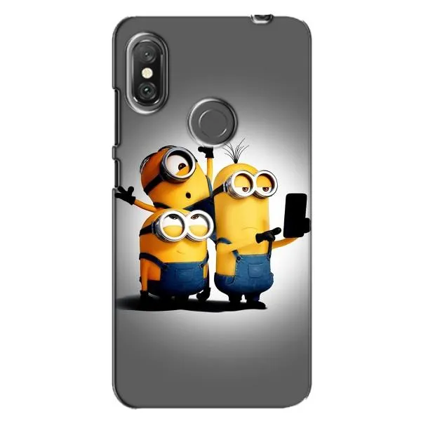 Чохол з принтом «Три посіпаки» для Xiaomi Redmi Note 6 Pro Чохол з принтом «Три посіпаки» для Xiaomi Redmi Note 6 Pro