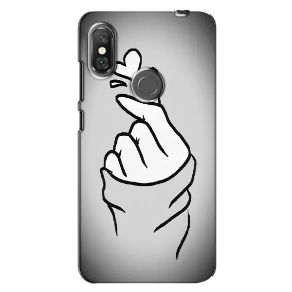 Чохол з принтом «Значок Love» для Xiaomi Redmi Note 6 Pro