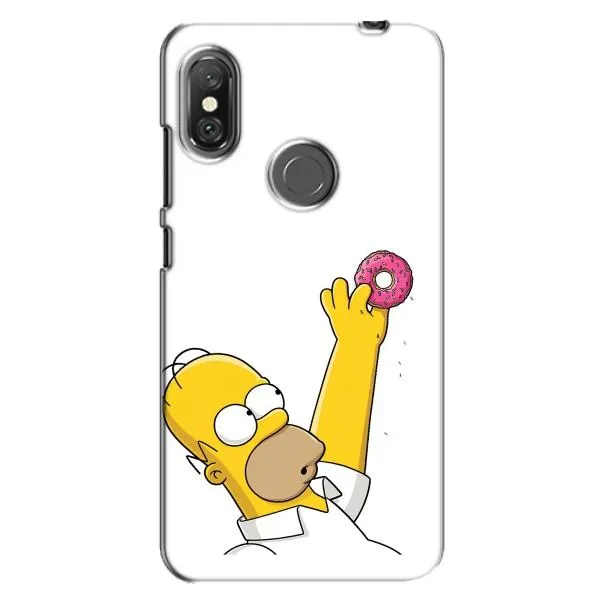 Чехол с принтом «Гомер с пончиком» для Xiaomi Redmi Note 6 Pro
