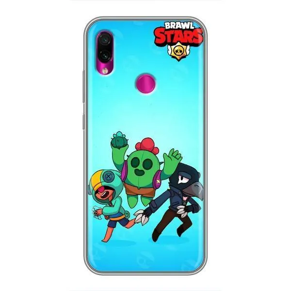 Чехол с принтом «Трио героев» для Xiaomi Redmi Note 7 Pro