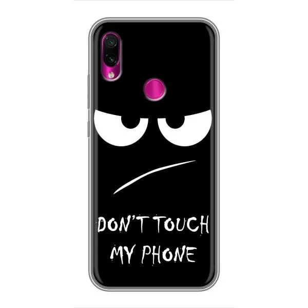 Чехол с принтом «Dont Touch» для Xiaomi Redmi Note 7 Pro