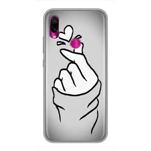 Чехол с принтом «Значок Love» для Xiaomi Redmi Note 7 Pro