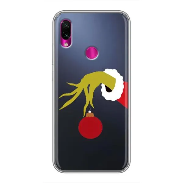 Чехол с принтом «Гринч с игрушкой» для Xiaomi Redmi Note 7 Pro Чехол с принтом «Гринч с игрушкой» для Xiaomi Redmi Note 7 Pro