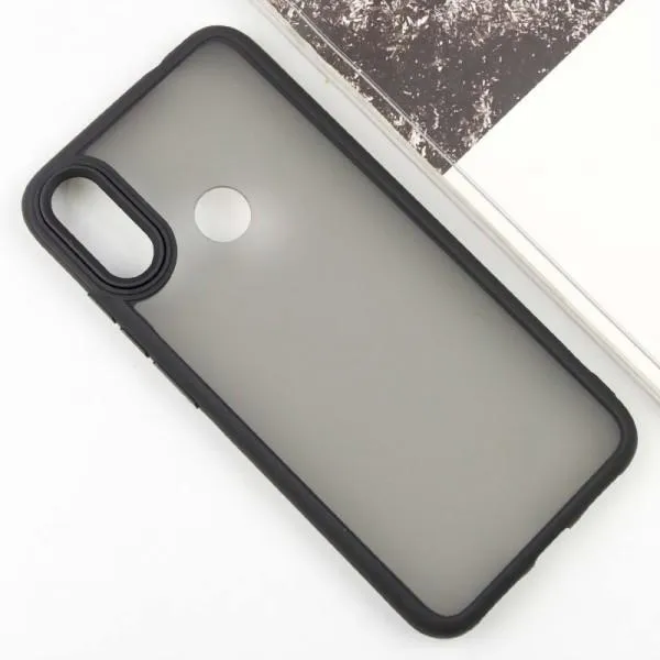 Чохол TPU+PC Lyon Frosted для Xiaomi Redmi Note 7 / Note 7 Pro / Note 7s — Чорний — фото 2