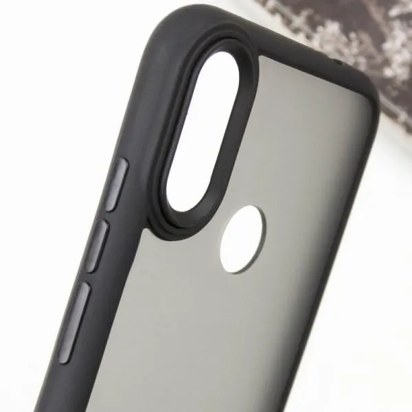 Чохол TPU+PC Lyon Frosted для Xiaomi Redmi Note 7 / Note 7 Pro / Note 7s — Чорний — фото 4