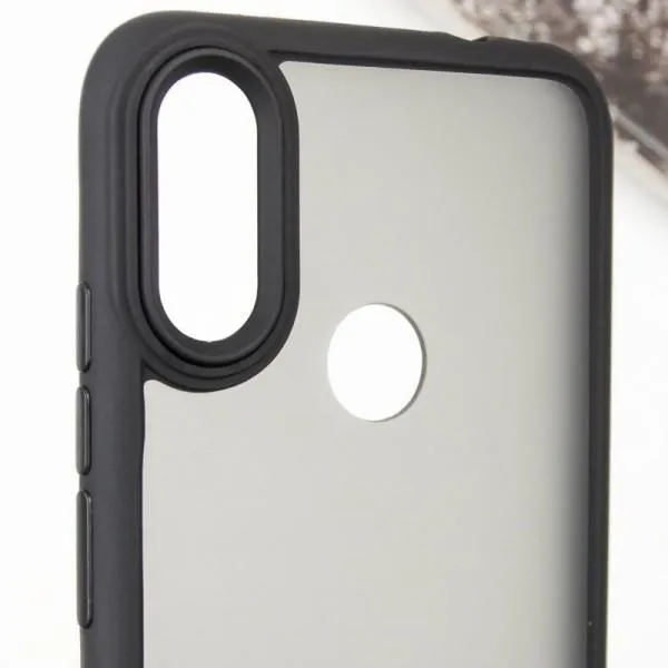 Чохол TPU+PC Lyon Frosted для Xiaomi Redmi Note 7 / Note 7 Pro / Note 7s — Чорний — фото 5