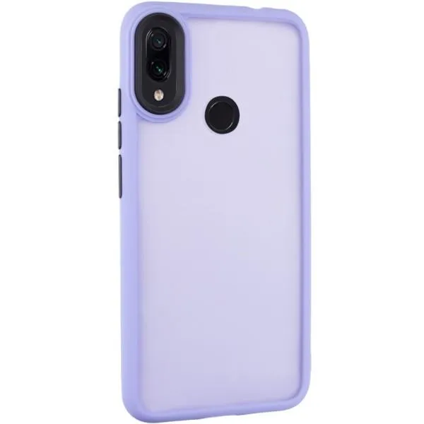 Чохол TPU+PC Lyon Frosted для Xiaomi Redmi Note 7 / Note 7 Pro / Note 7s — Фіолетовий — фото 1