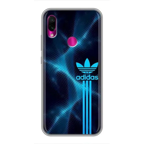 Чехол с принтом «Синий Адидас» для Xiaomi Redmi Note 7 Чехол с принтом «Синий Адидас» для Xiaomi Redmi Note 7