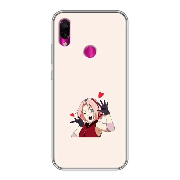 Чохол з принтом «Лайк Сакура» для Xiaomi Redmi Note 7