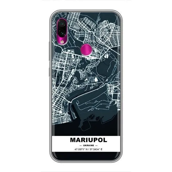 Чохол з принтом «Маріуполь» для Xiaomi Redmi Note 7