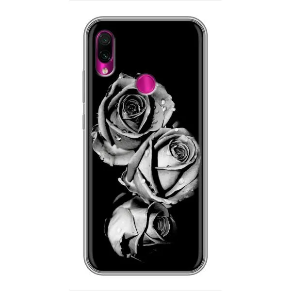 Чехол с принтом «Черная роза» для Xiaomi Redmi Note 7 Чехол с принтом «Черная роза» для Xiaomi Redmi Note 7