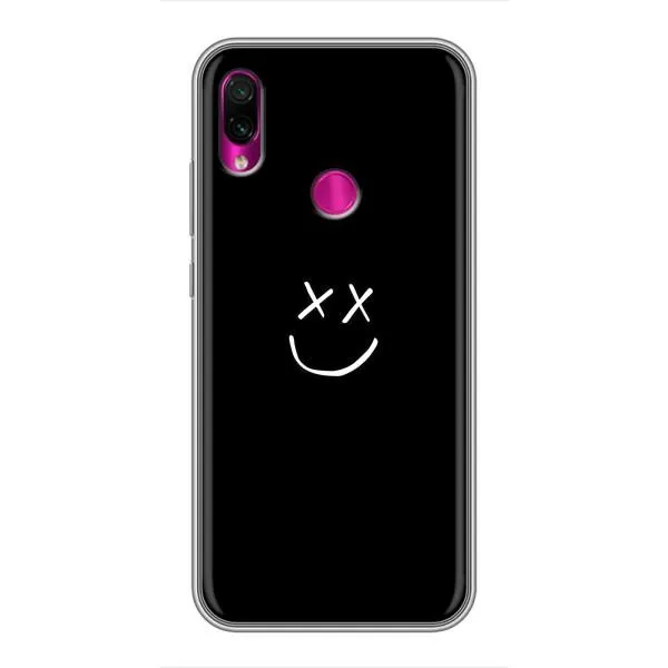 Чохол з принтом «Смайл» для Xiaomi Redmi Note 7