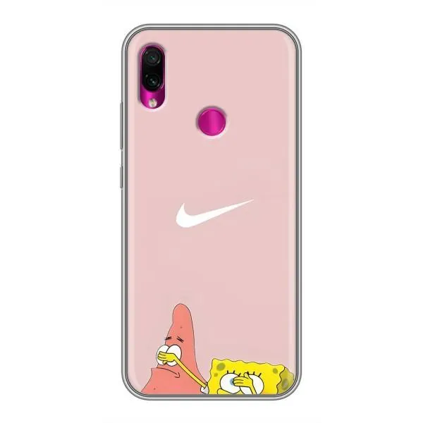 Чехол с принтом «Патрик и Губка» для Xiaomi Redmi Note 7 Чехол с принтом «Патрик и Губка» для Xiaomi Redmi Note 7