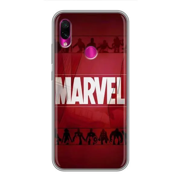 Чохол з принтом «MARVEL» для Xiaomi Redmi Note 7