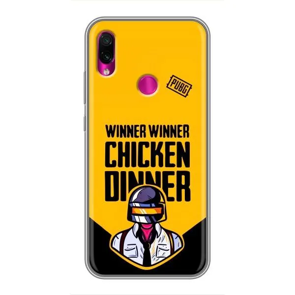 Чехол с принтом «Pubg шлем» для Xiaomi Redmi Note 7