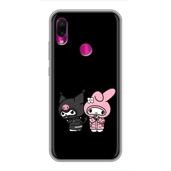 Чехол с принтом «Куроми и Мелоди» для Xiaomi Redmi Note 7 Чехол с принтом «Куроми и Мелоди» для Xiaomi Redmi Note 7