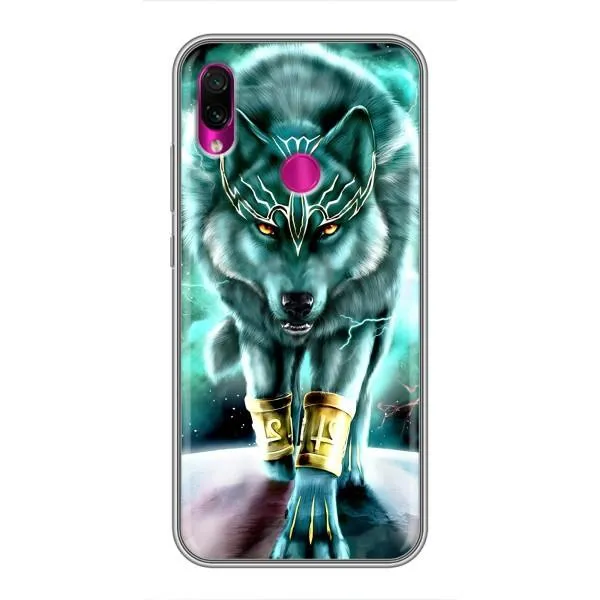 Чехол с принтом «Яркий волк» для Xiaomi Redmi Note 7 Чехол с принтом «Яркий волк» для Xiaomi Redmi Note 7