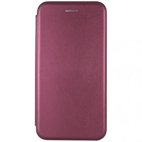 Кожаный чехол-книжка Classy для Xiaomi Redmi Note 8 Pro — Бордовый — фото 1 Кожаный чехол-книжка Classy для Xiaomi Redmi Note 8 Pro — Бордовый — фото 1