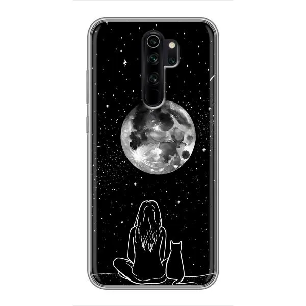 Чехол с принтом «Девушка с котом» для Xiaomi Redmi Note 8 Pro Чехол с принтом «Девушка с котом» для Xiaomi Redmi Note 8 Pro