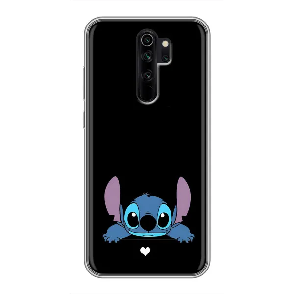 Чохол з принтом «Стіч на чорному» для Xiaomi Redmi Note 8 Pro