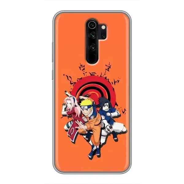 Чохол з принтом «команда Наруто» для Xiaomi Redmi Note 8 Pro