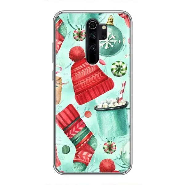 Чехол с принтом «Одежда НГ» для Xiaomi Redmi Note 8 Pro