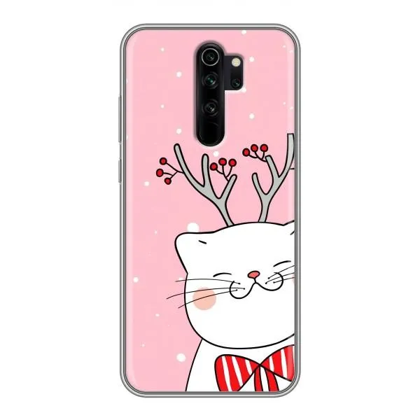 Чехол с принтом «Зимний кот» для Xiaomi Redmi Note 8 Pro