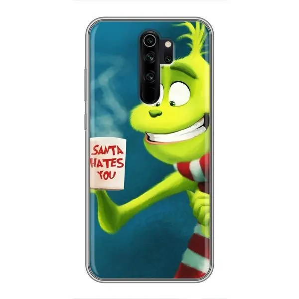 Чехол с принтом «Зеленый Гринч» для Xiaomi Redmi Note 8 Pro