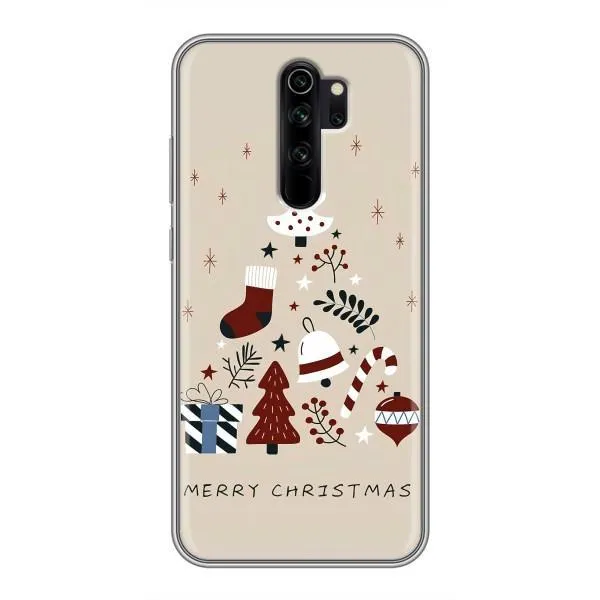Чехол с принтом «Merry Christmas» для Xiaomi Redmi Note 8 Pro