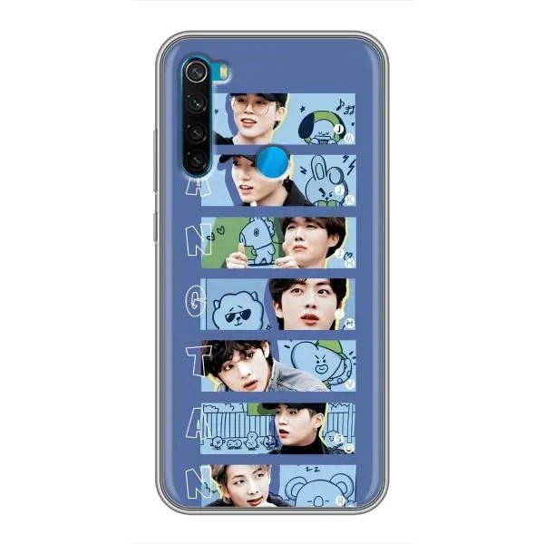 Чехол с принтом «Bangtan» для Xiaomi Redmi Note 8 Чехол с принтом «Bangtan» для Xiaomi Redmi Note 8