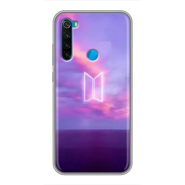 Чехол с принтом «BTS логотип» для Xiaomi Redmi Note 8 Чехол с принтом «BTS логотип» для Xiaomi Redmi Note 8