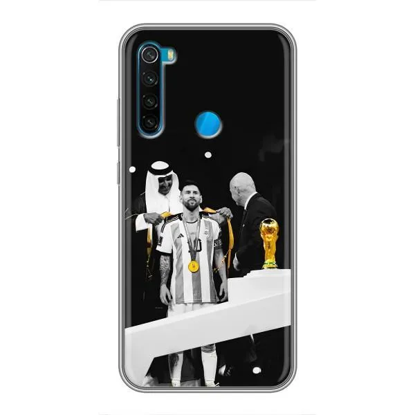 Чехол с принтом «Месси в накидке» для Xiaomi Redmi Note 8 Чехол с принтом «Месси в накидке» для Xiaomi Redmi Note 8