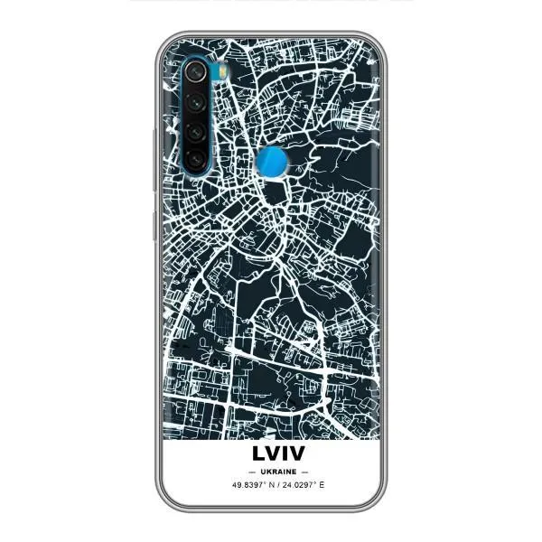 Чехол с принтом «Львов» для Xiaomi Redmi Note 8