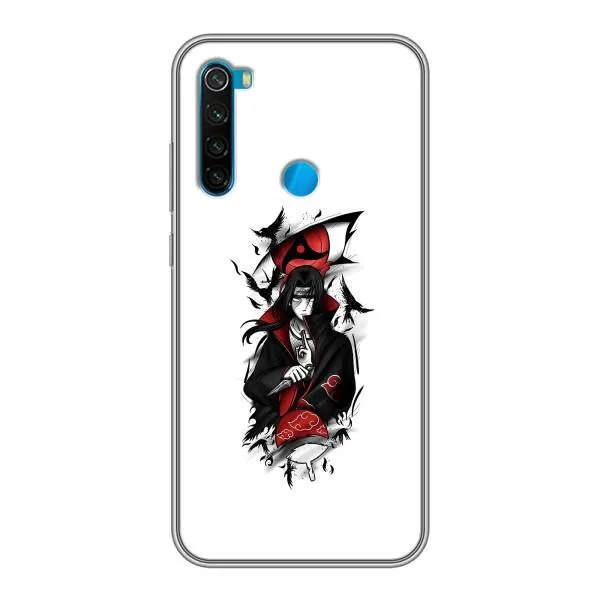 Чехол с принтом «Итачи с атрибутами» для Xiaomi Redmi Note 8