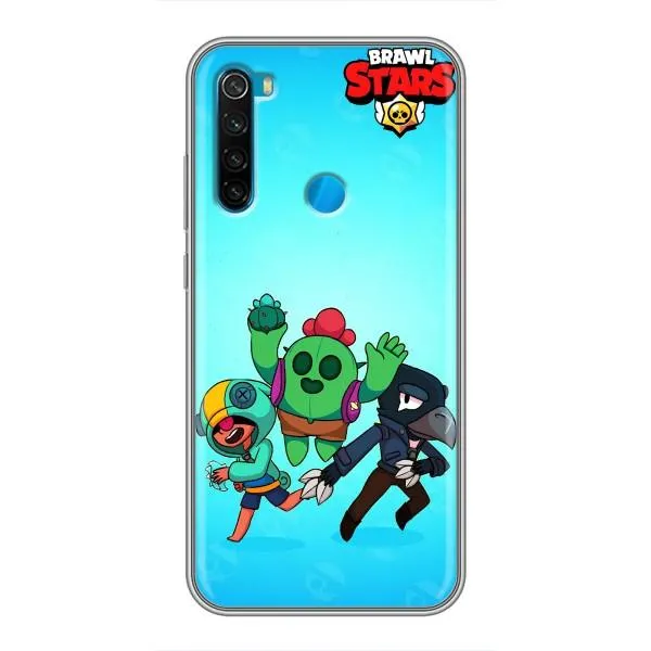 Чехол с принтом «Трио героев» для Xiaomi Redmi Note 8