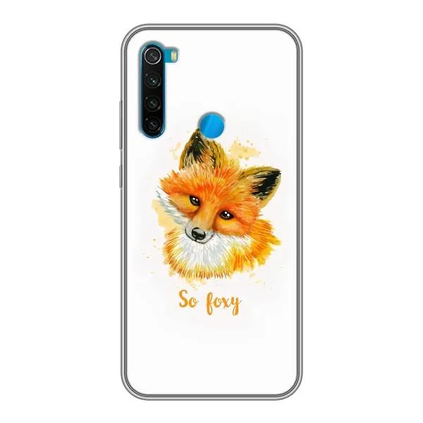 Чехол с принтом «Девочка Лиса» для Xiaomi Redmi Note 8