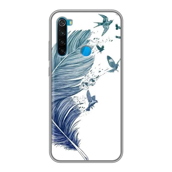 Чехол с принтом «Перышко» для Xiaomi Redmi Note 8
