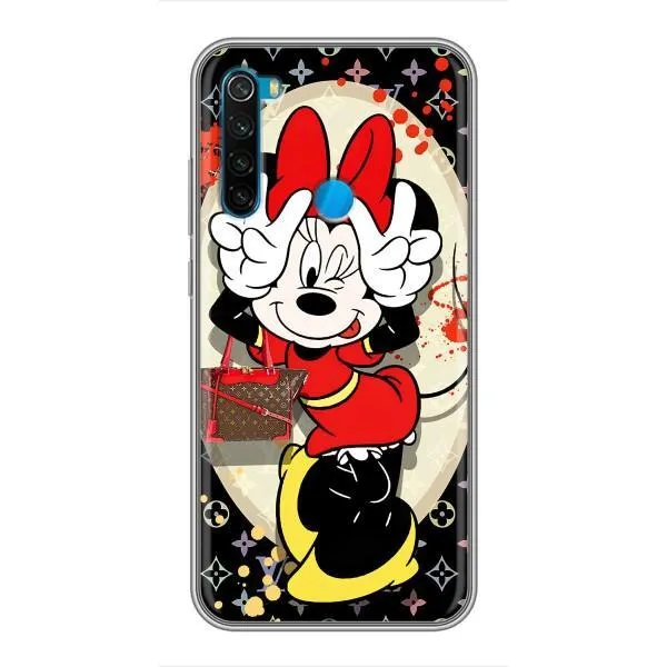 Чехол с принтом «Минни peace» для Xiaomi Redmi Note 8