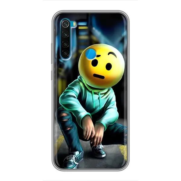 Чехол с принтом «Парень смайл» для Xiaomi Redmi Note 8 Чехол с принтом «Парень смайл» для Xiaomi Redmi Note 8