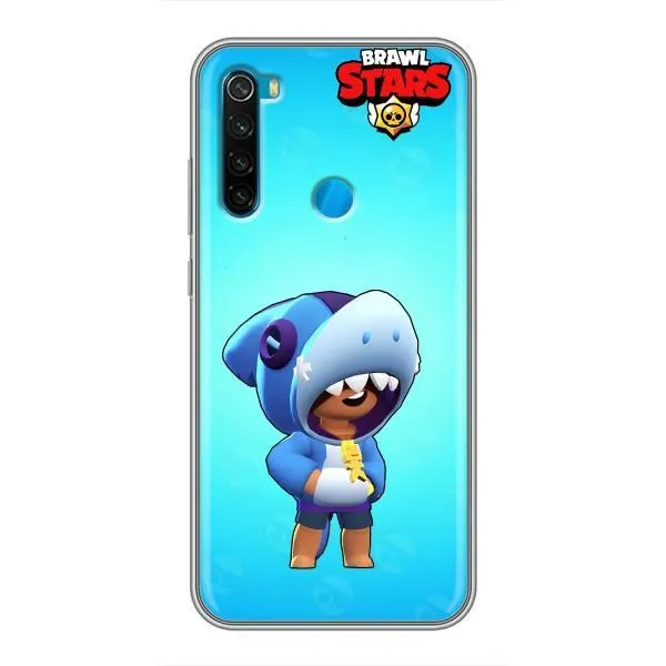 Чехол с принтом «Леон акула» для Xiaomi Redmi Note 8 Чехол с принтом «Леон акула» для Xiaomi Redmi Note 8
